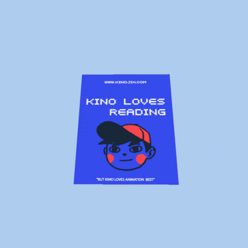 Open Book Animated Flip Pages GIF