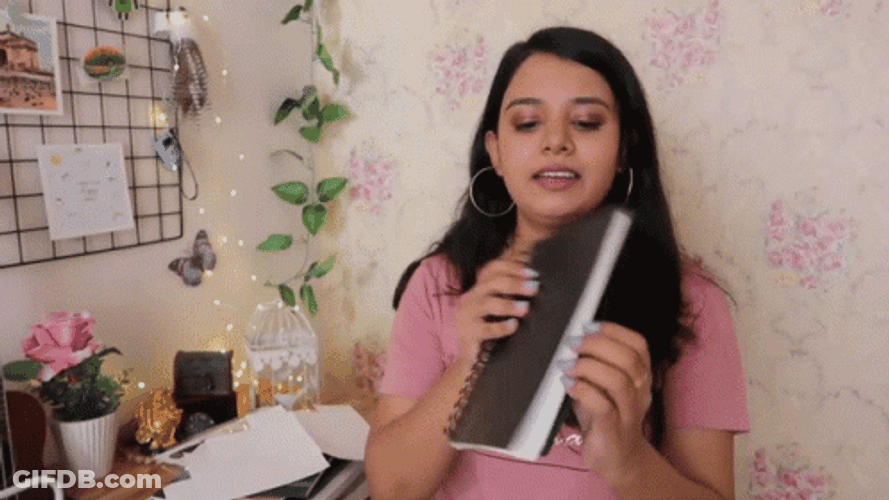 Open Book Journal Stationary Tips GIF