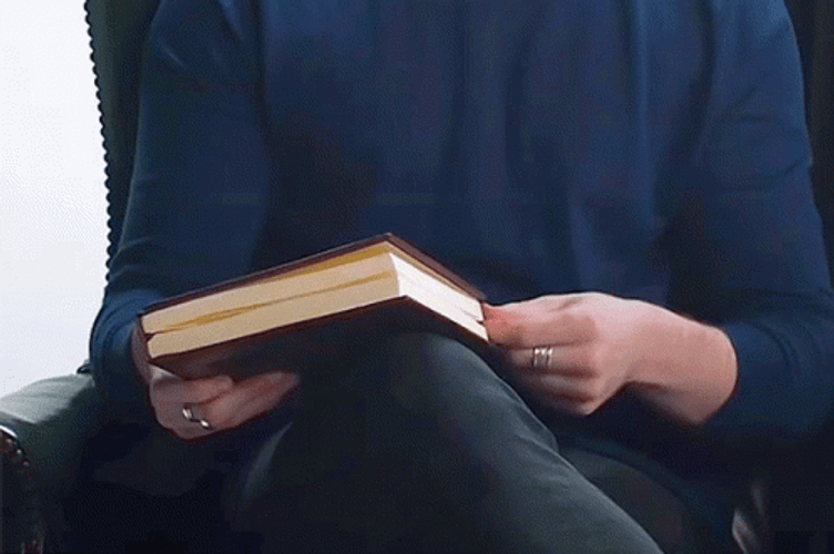 Open Book Reading Joey Batey GIF