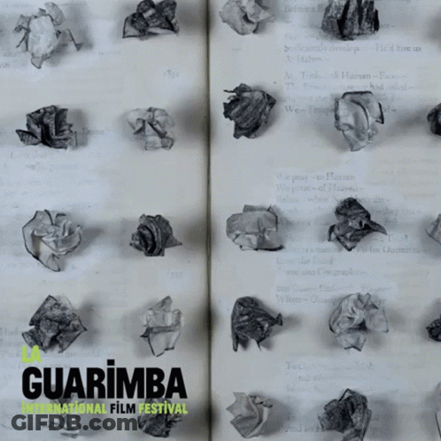 Open Book Saying Guarimba International Film Festival GIF