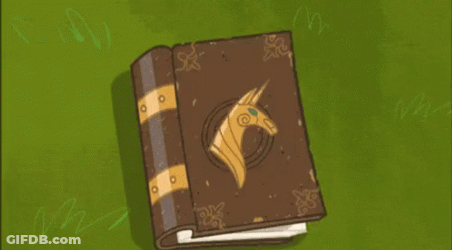 Open Book Story Time Fairytale GIF