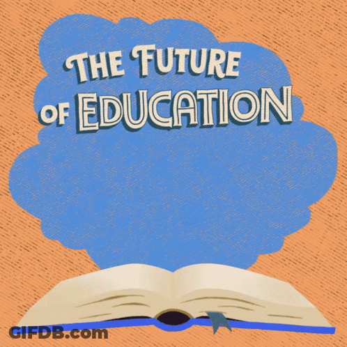 Open Book With Future Of Education Georgia Ballot GIF
