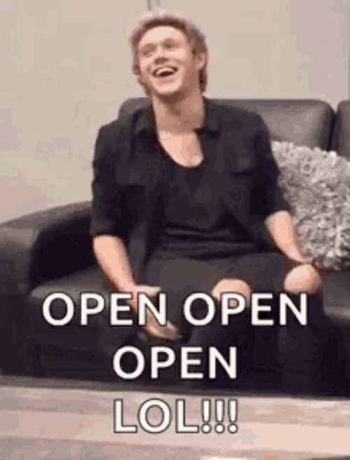 Open Open Open Lol GIF