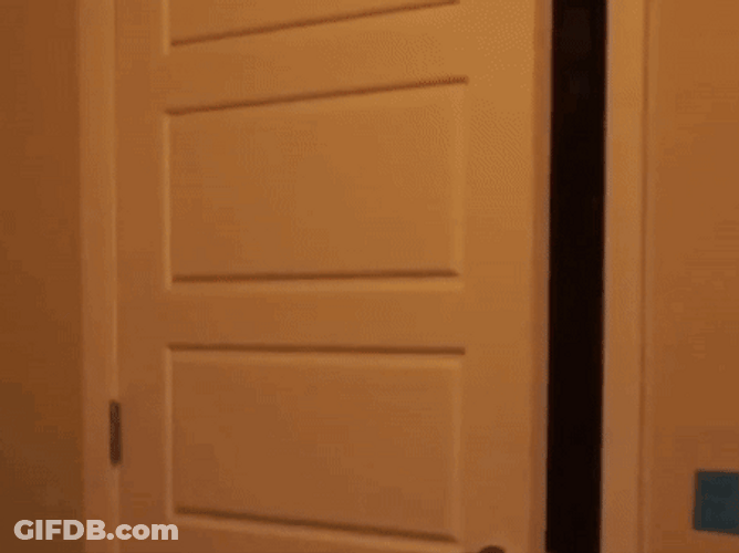 Open The Door Nerd Guy GIF