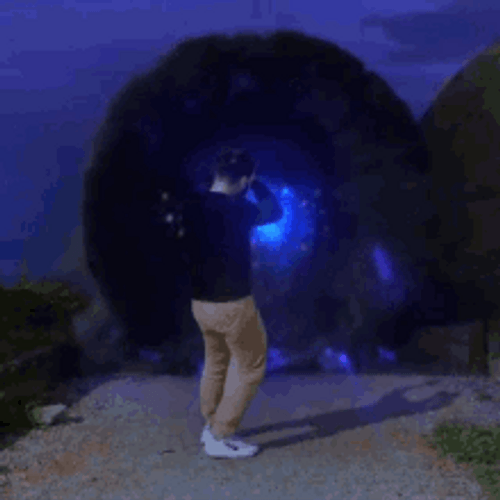 Opening A Black Hole GIF