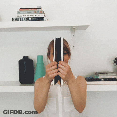 Opening And Closing Book With Pictures GIF