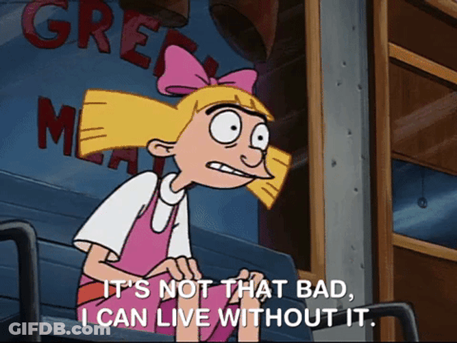 Opening Book Made Helga Pataki Bored GIF