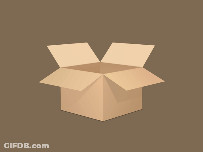 Opening Box Infinite Loop GIF