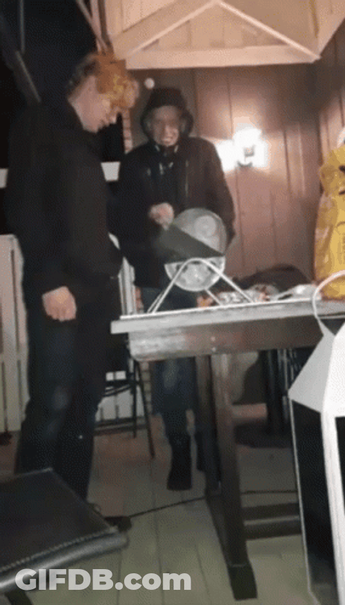 Opening Griller Smoke Cookout GIF