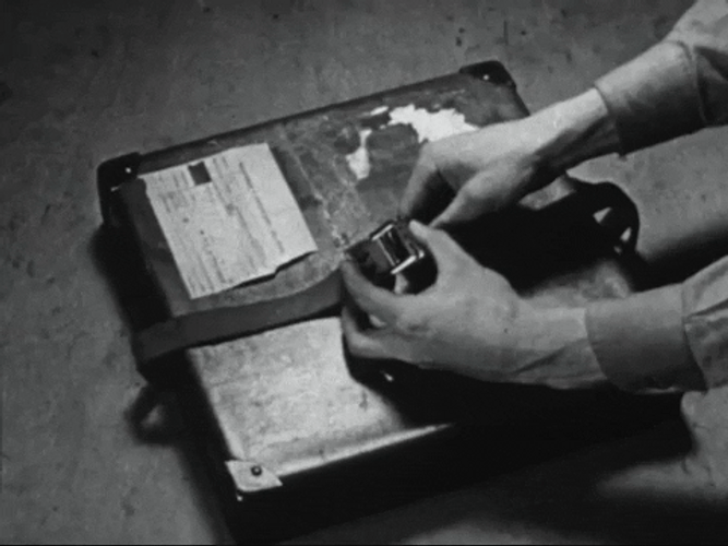 Opening Vintage Film Roll GIF