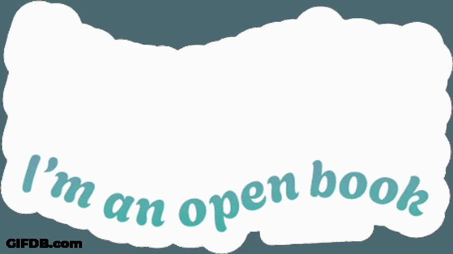 Opening Your Life Like Book GIF