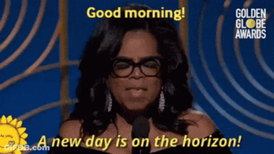 Ophra Winfrey Convincing Speech Good Morning Team GIF