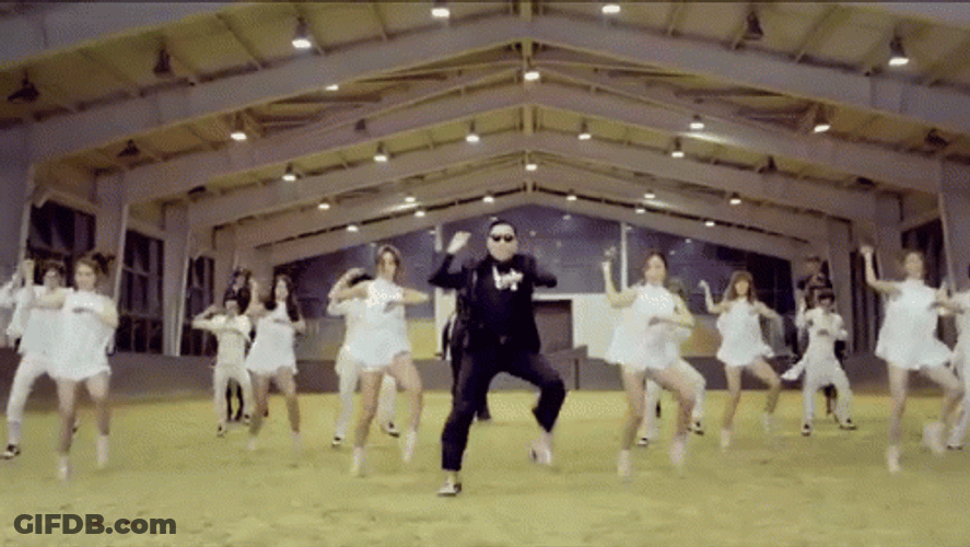 Oppa Gangnam Style Psy Dance Video GIF