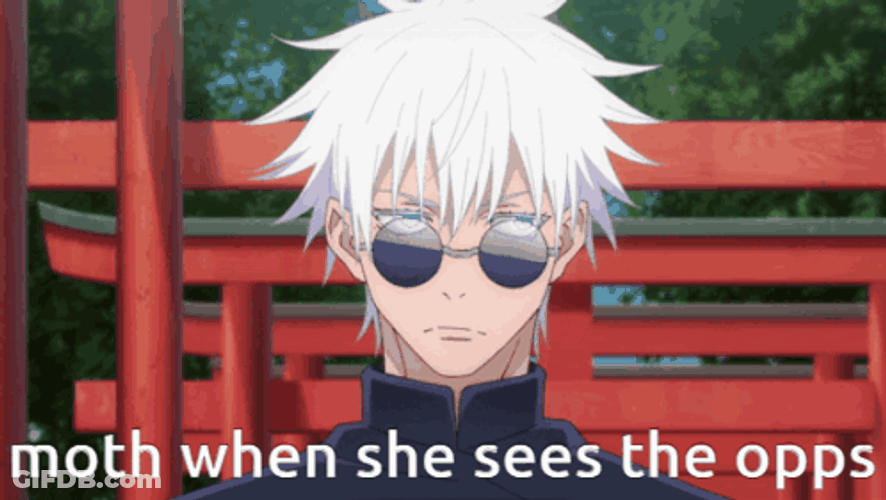 Opps Satoru Gojo GIF