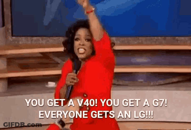 Oprah Free Phone GIF