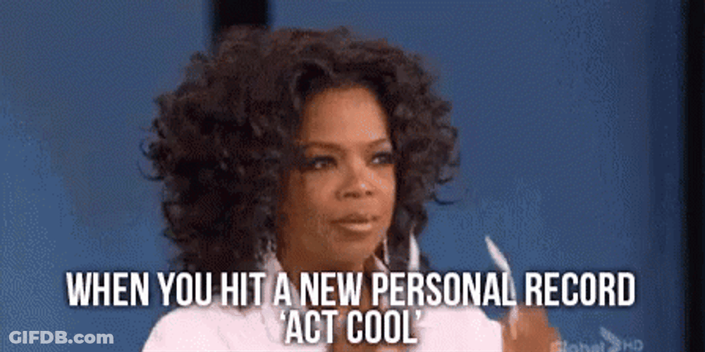 Oprah New Personal Broken Record Act Cool GIF