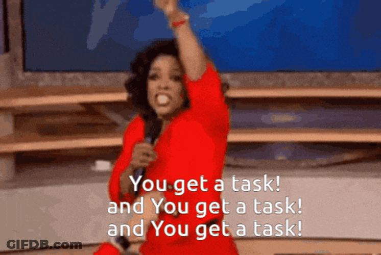 Oprah Tasks GIF