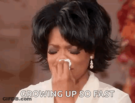 Oprah Winfrey Crying With Napkin GIF