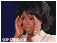 Oprah Winfrey Holding Head In Pain GIF