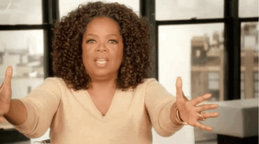 Oprah Winfrey I Love Bread GIF