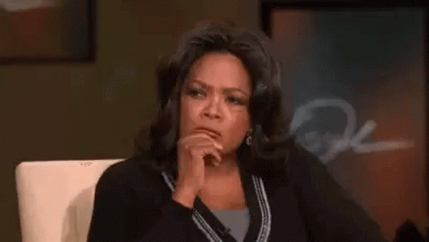 Oprah Winfrey Listening Thinking GIF