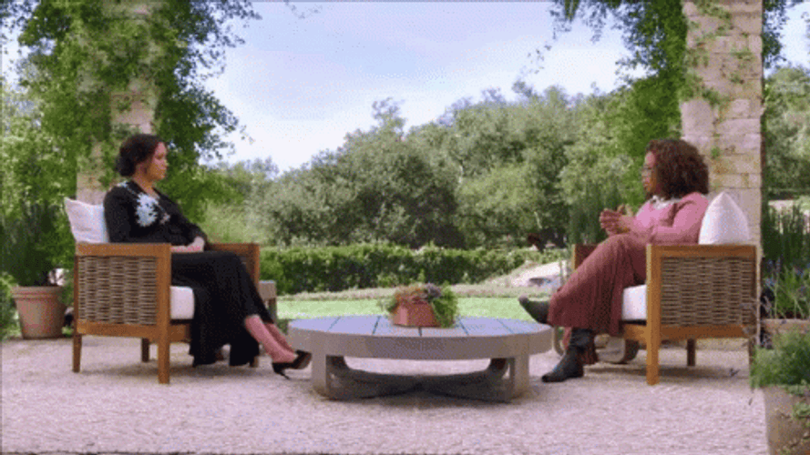 Oprah Winfrey Meghan Markle GIF