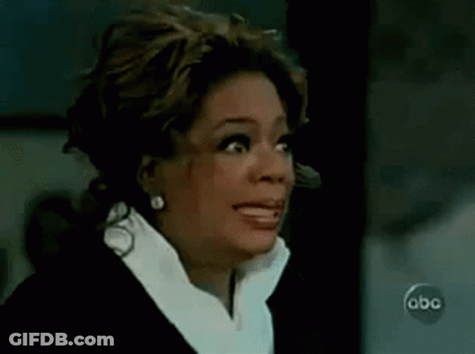 Oprah Winfrey Oops Awkward Face Reaction GIF