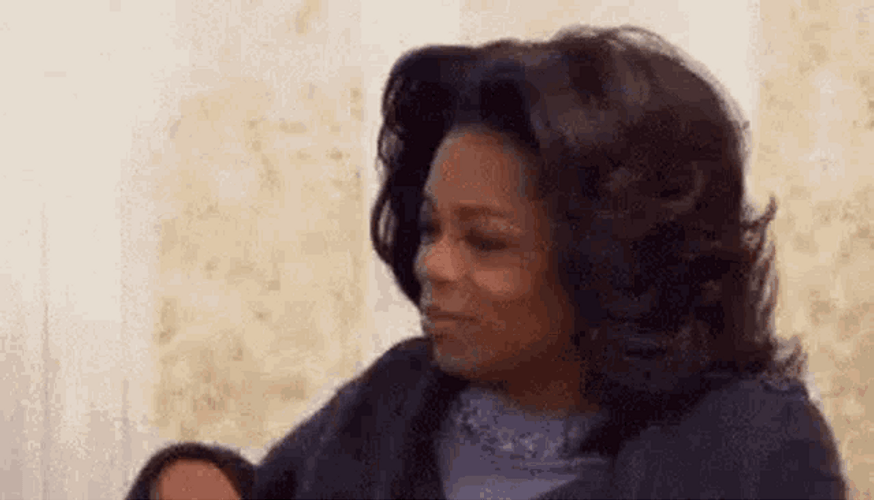 Oprah Winfrey Shrug Smile GIF