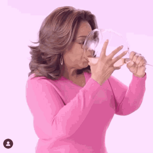 Oprah Winfrey Supersized Wine GIF