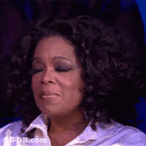 Oprah Winfrey Tears Rolling GIF