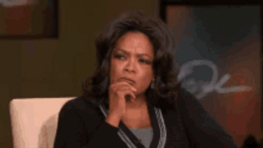 Oprah Winfrey Thinking GIF