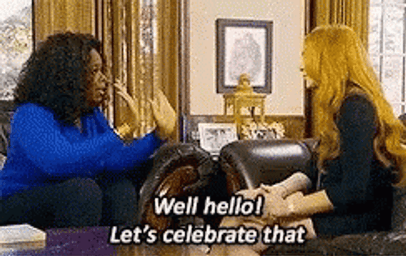 Oprah Winfrey Well Hello GIF