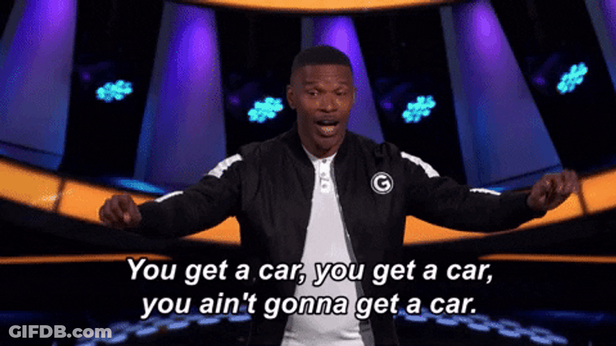 Oprah You Get A Car  Game Show GIF