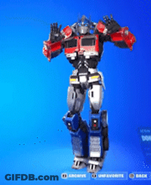 Optimus Prime Dancing GIF