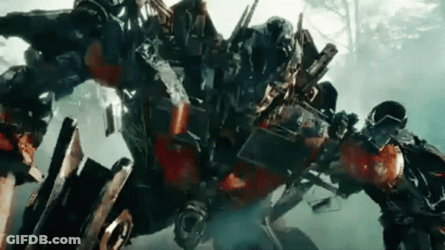 Optimus Prime I'll Take Your Face GIF