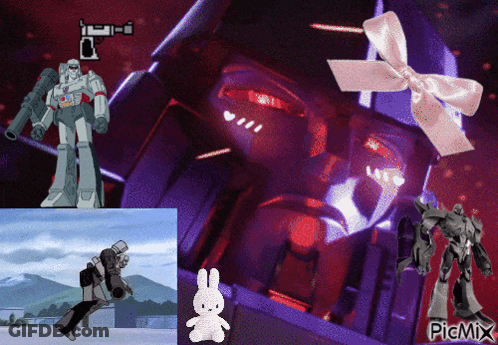 Optimus Prime Kneeling Before Megatron Says I'm Optimus Prime GIF