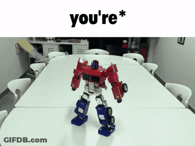 Optimus Prime Toy GIF