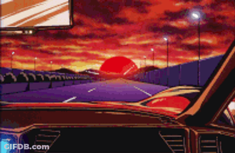 Orange Aesthetic Dashboard View GIF