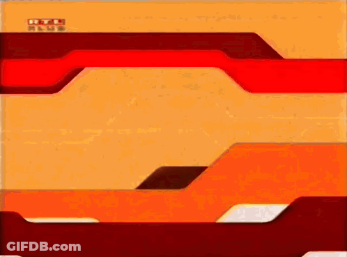 Orange And Red Background With RTL Logo GIF