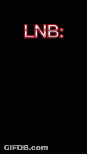 Orange Biohazard Symbol On Black Background GIF