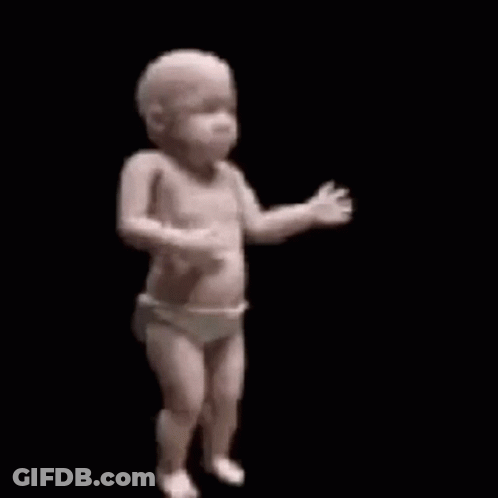 Orange Circle With White Letter B GIF