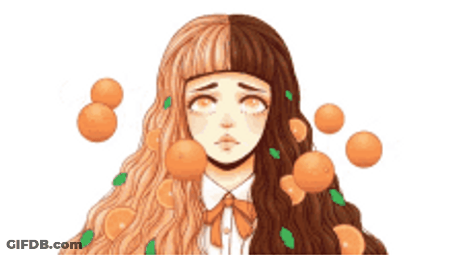 Orange Fruit ArtMelanie Martinez GIF