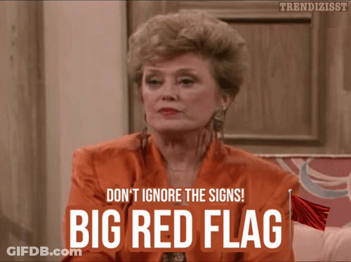 Orange Jacket Woman Don't Ignore The Signs GIF