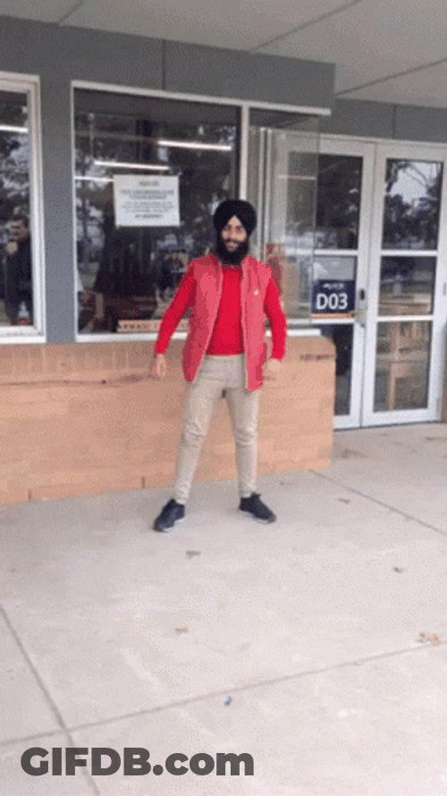 Orange Justice Dance Arabian Guy GIF
