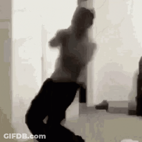 Orange Justice Dance Fast Weird GIF