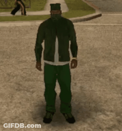 Orange Justice Dance GTA San Andreas GIF