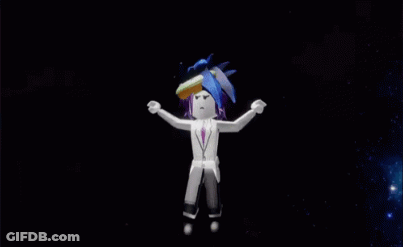 Orange Justice Dance Roblox Techno GIF