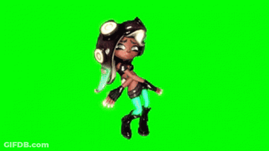 Orange Justice Dance Splatoon 2 GIF