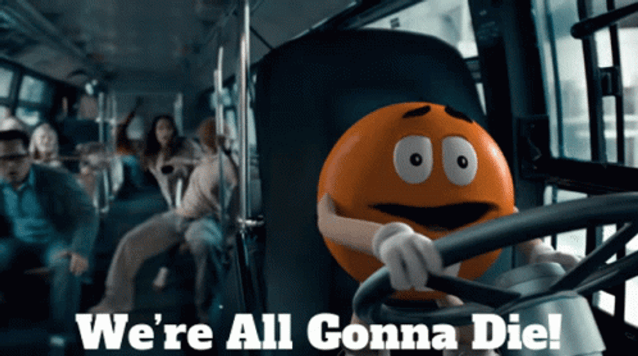 Orange MMS Driving Fail GIF