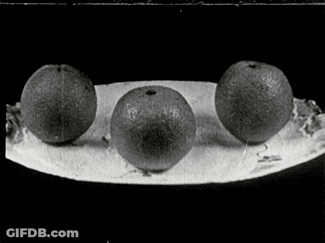 Orange Peeling Stop Motion GIF